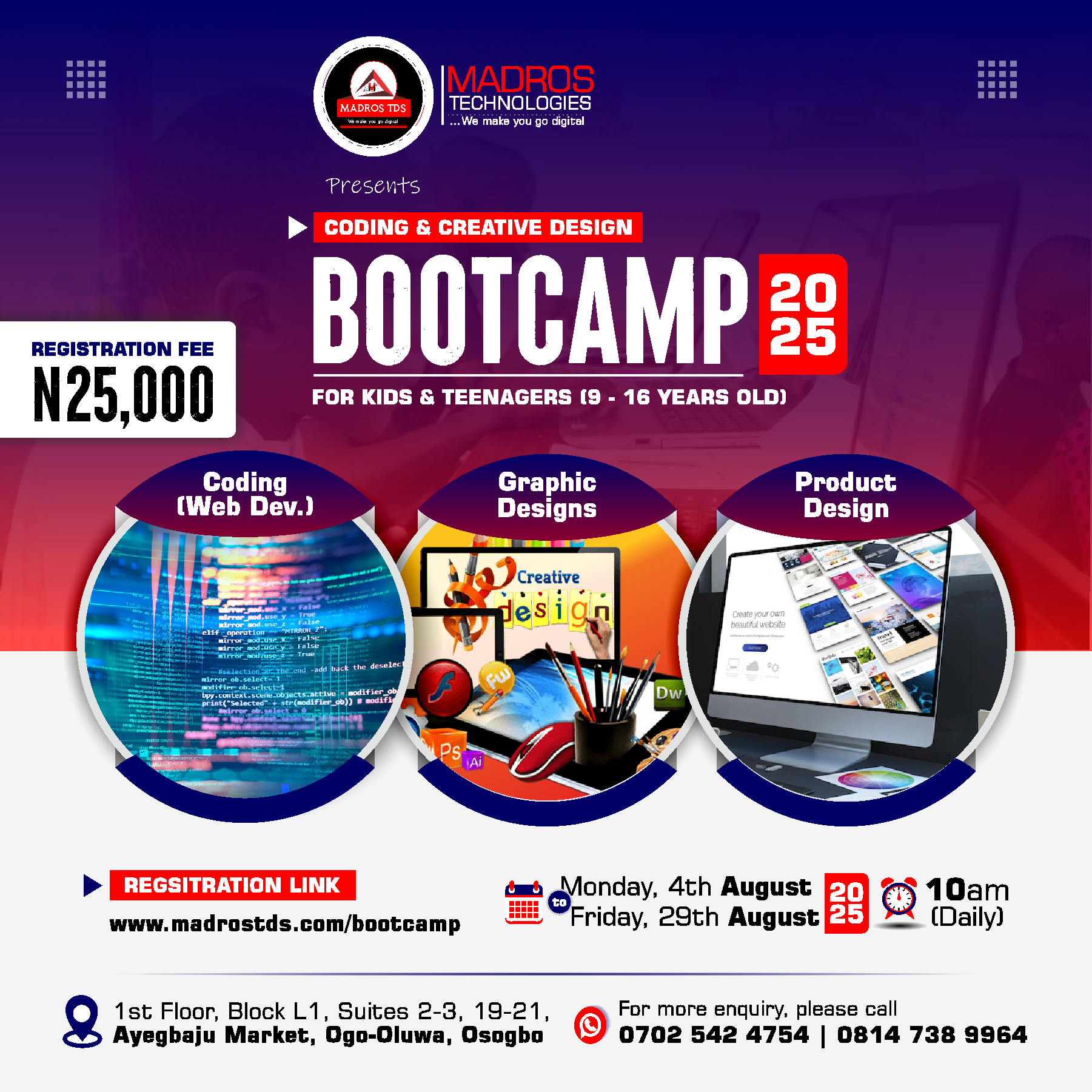 Madros Bootcamp